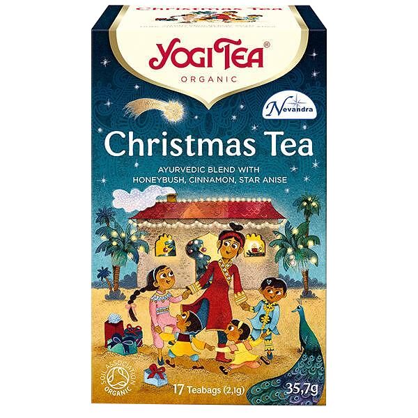 Yogi Tea Био Аюрведичен коледен чай х 17 пакетчета